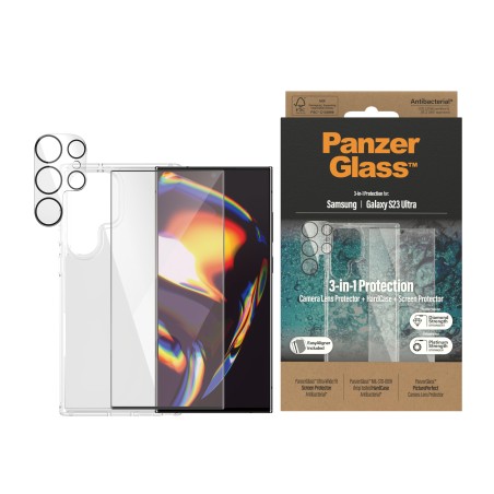 PanzerGlass Skærm/objektiv/rygbeskyttersæt